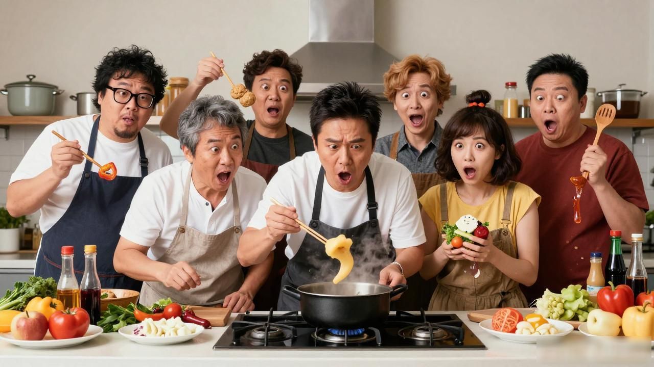 明星黑暗料理图片大全大图集,看完笑到肚子疼